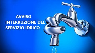 Interruzione servizio idrico